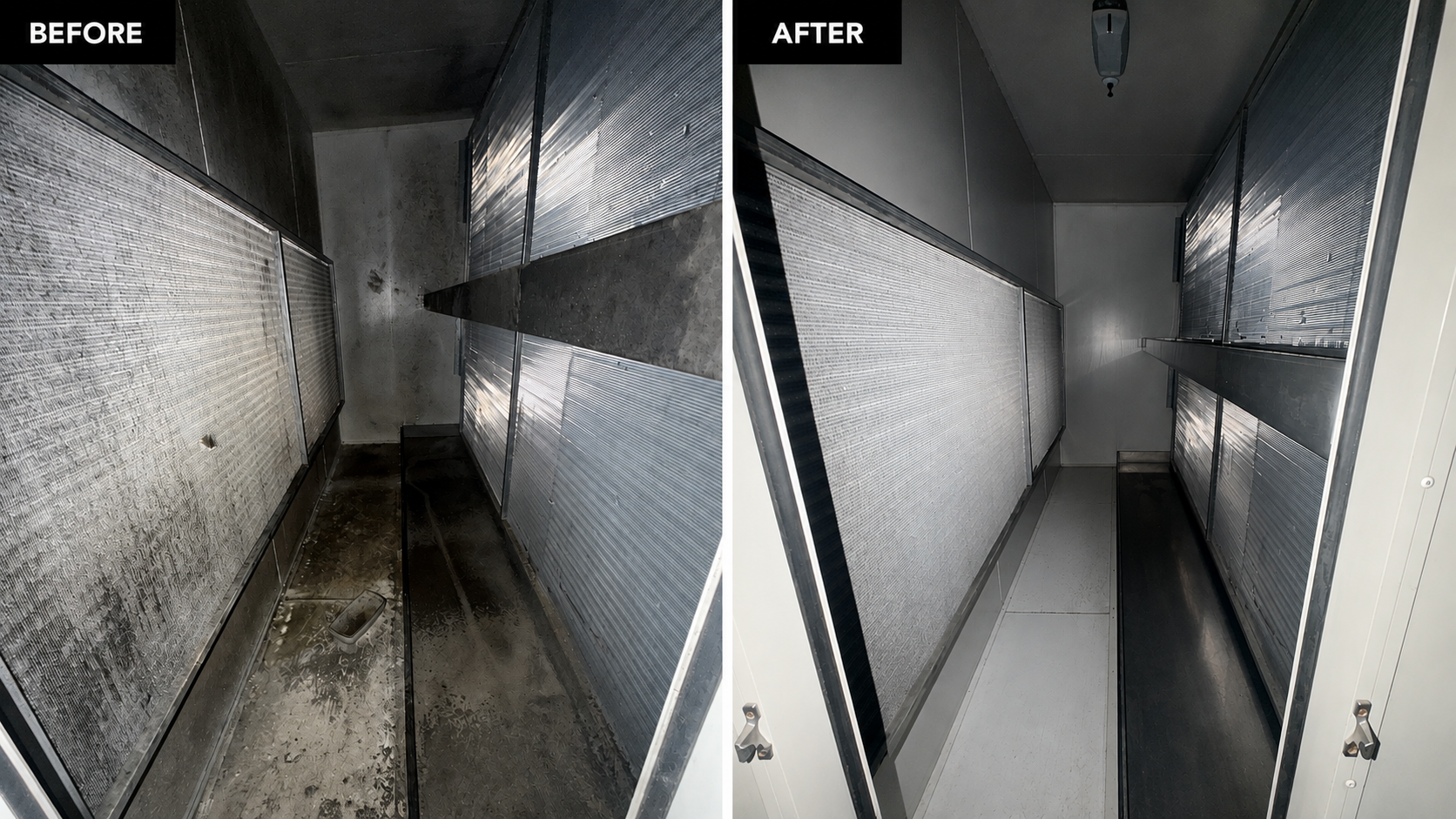 Coil disinfection